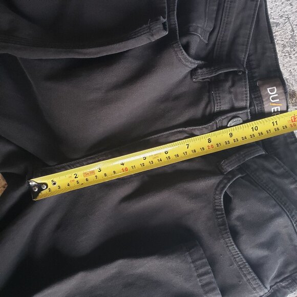 DU/ER Blue Black High Quality Performance Work Jeans Pants Stretchy w Vents - Picture 7 of 9